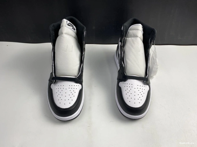 One Kick Black 1 (2014) White Air Retro 555088-010 Jordan 0725